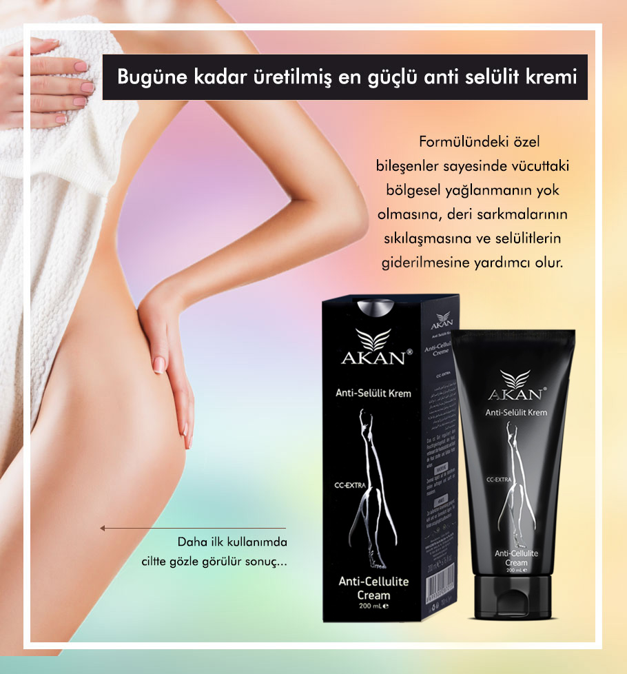 Akan Cosmetic Anti-Cellulite Creme